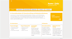 Desktop Screenshot of homeofjobs.de