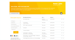 Desktop Screenshot of jobs.homeofjobs.de